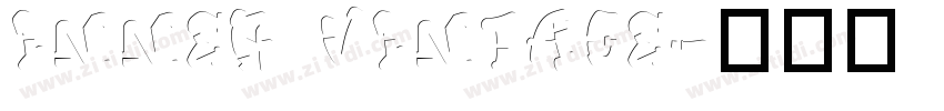Inner Vintage字体转换